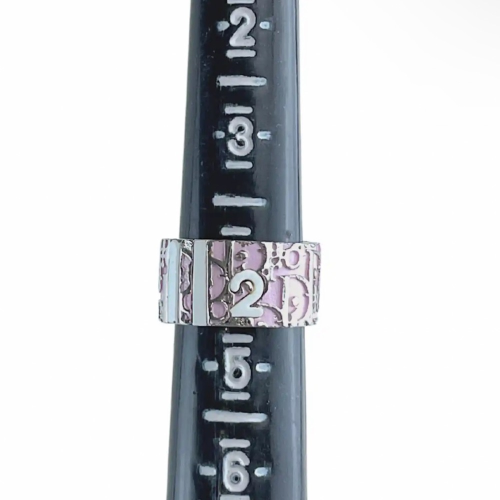 Dior pink trotter ring